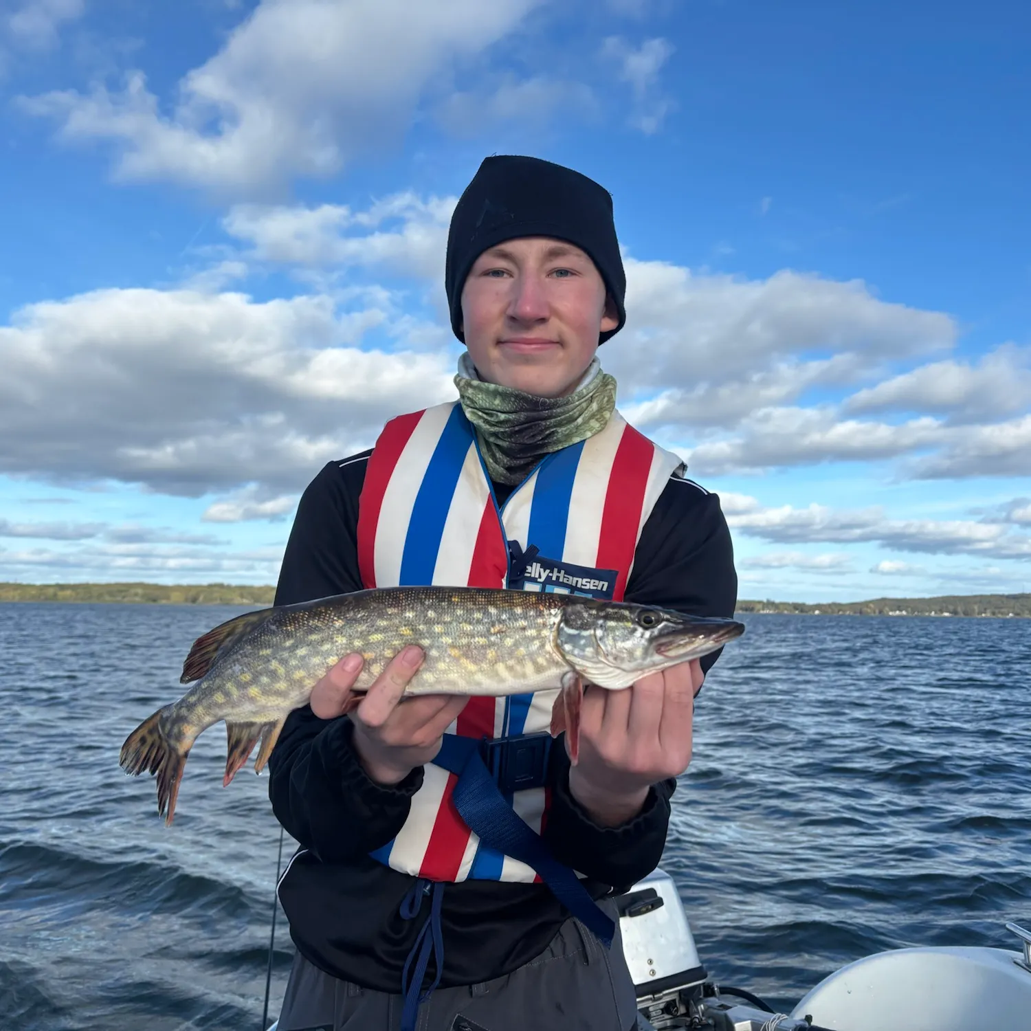 Northern pike caught on Fishbrain