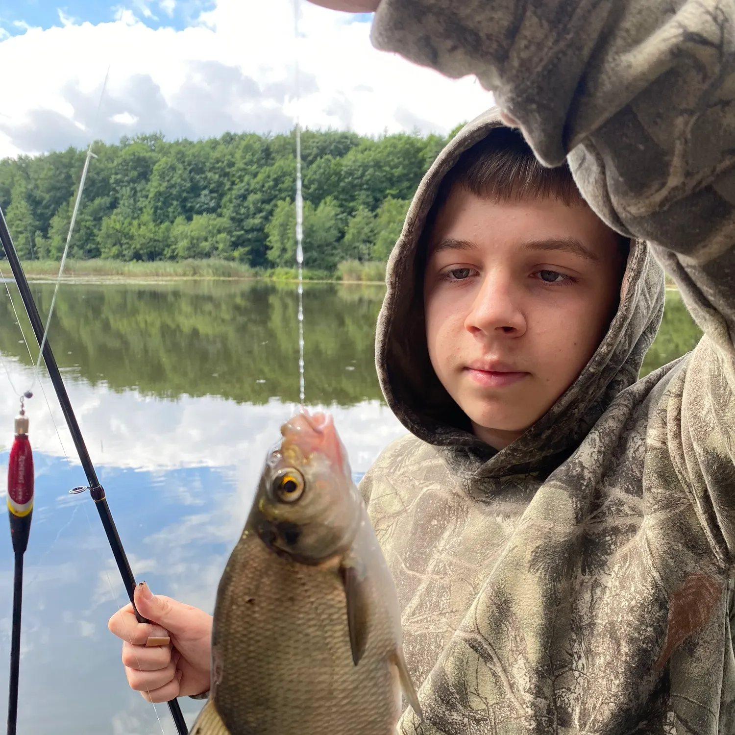 Common bream caught on Fishbrain