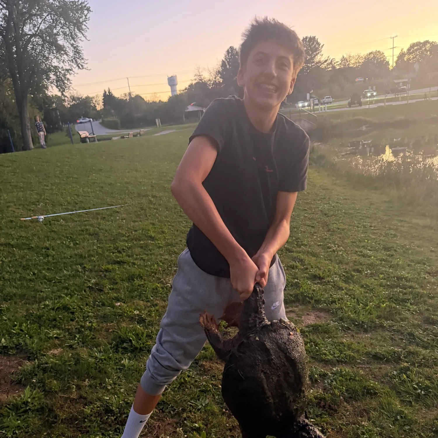 Alligator snapping turtle caught on Fishbrain