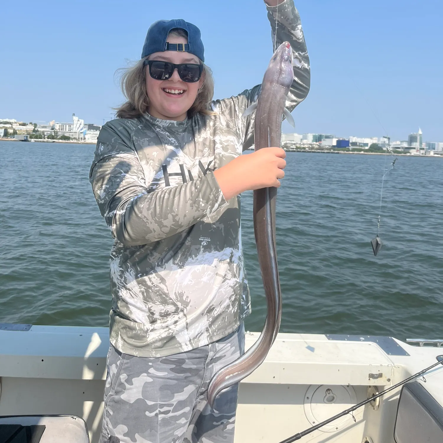 The most recent Longfin African conger catches on Fishbrain