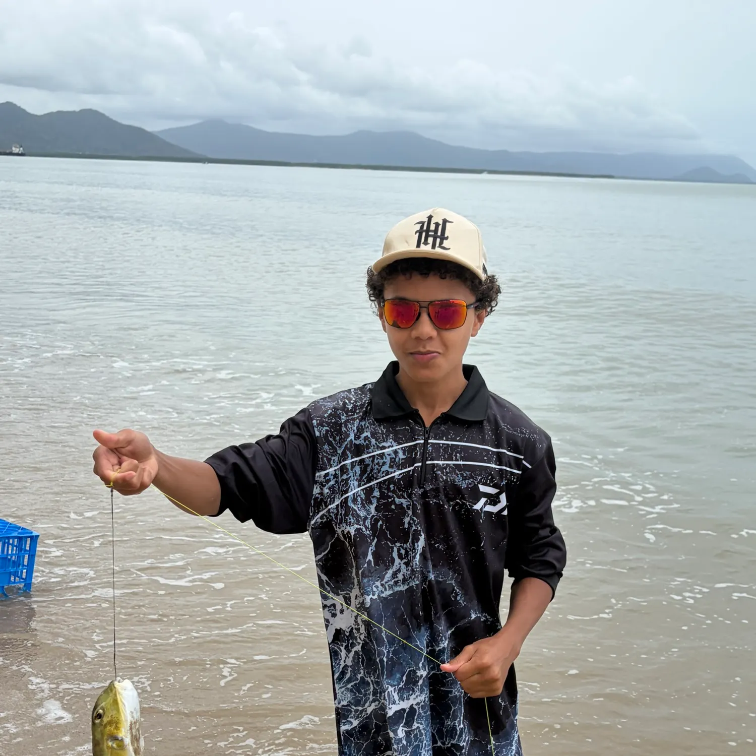Half-smooth golden pufferfish caught on Fishbrain
