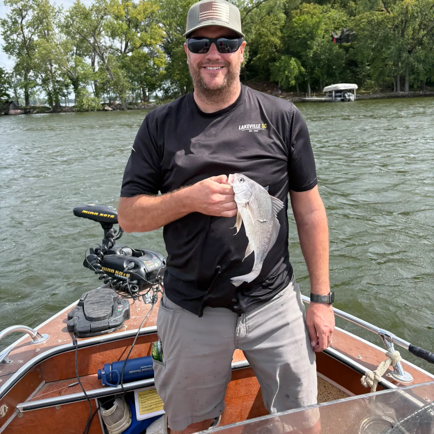 Freshwater drum caught on Fishbrain