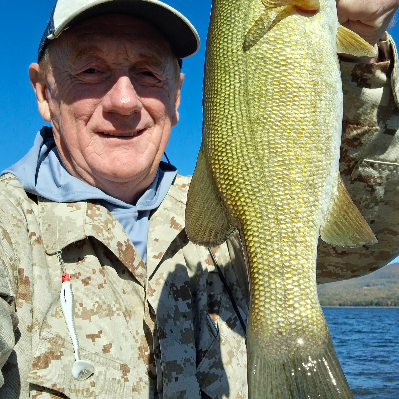 Smallmouth bass caught on Fishbrain