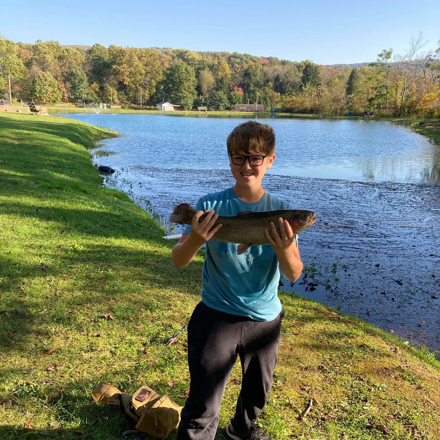 Rainbow trout caught on Fishbrain