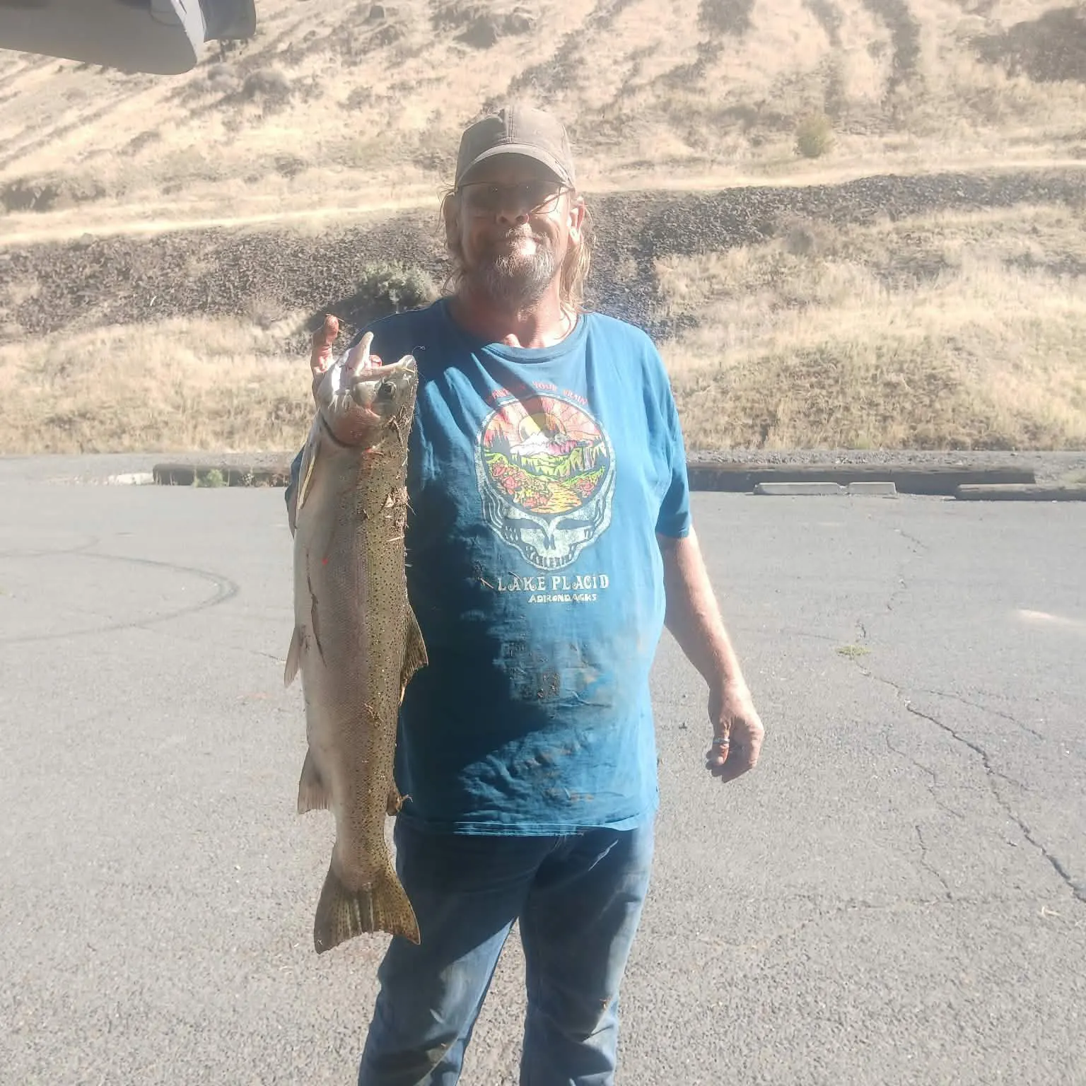 Rainbow trout caught on Fishbrain