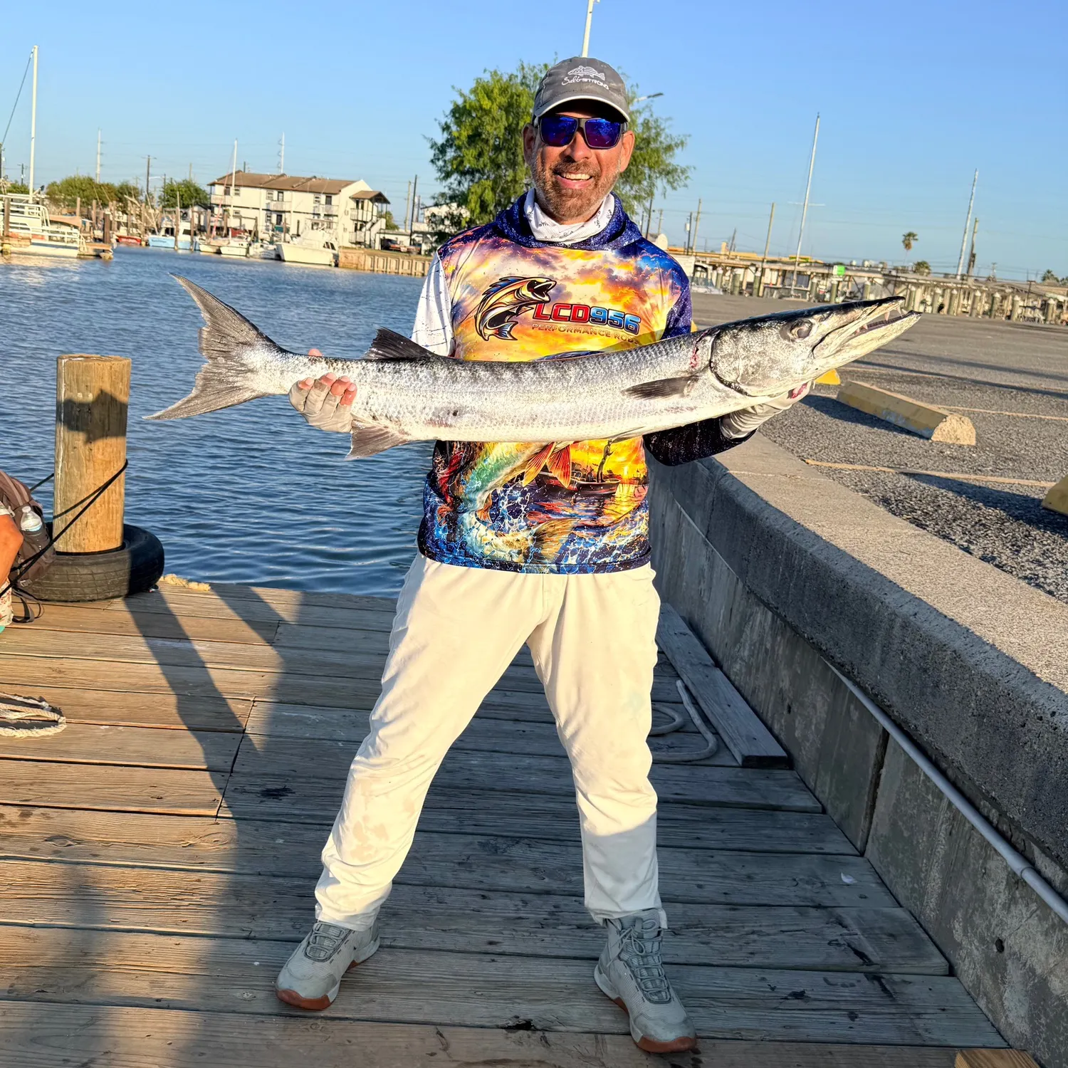 Great barracuda caught on Fishbrain
