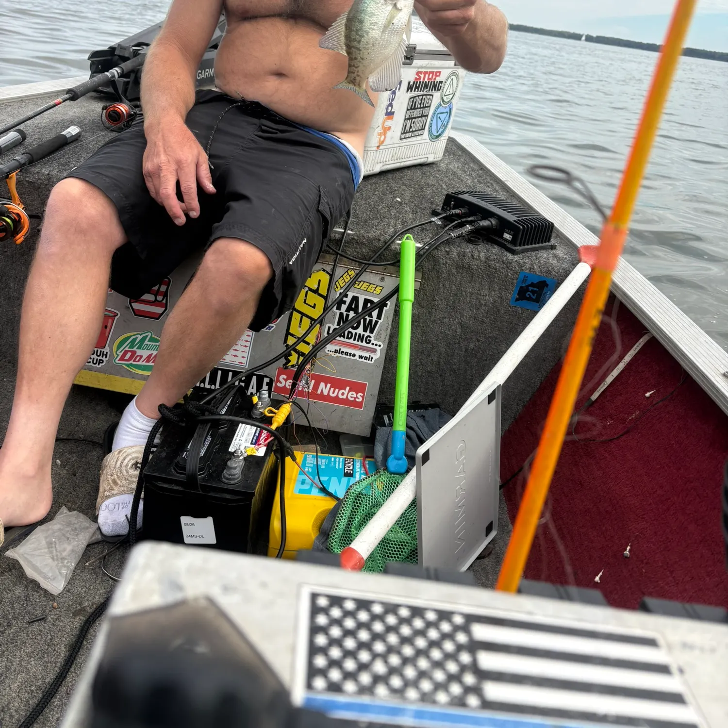 White crappie caught on Fishbrain