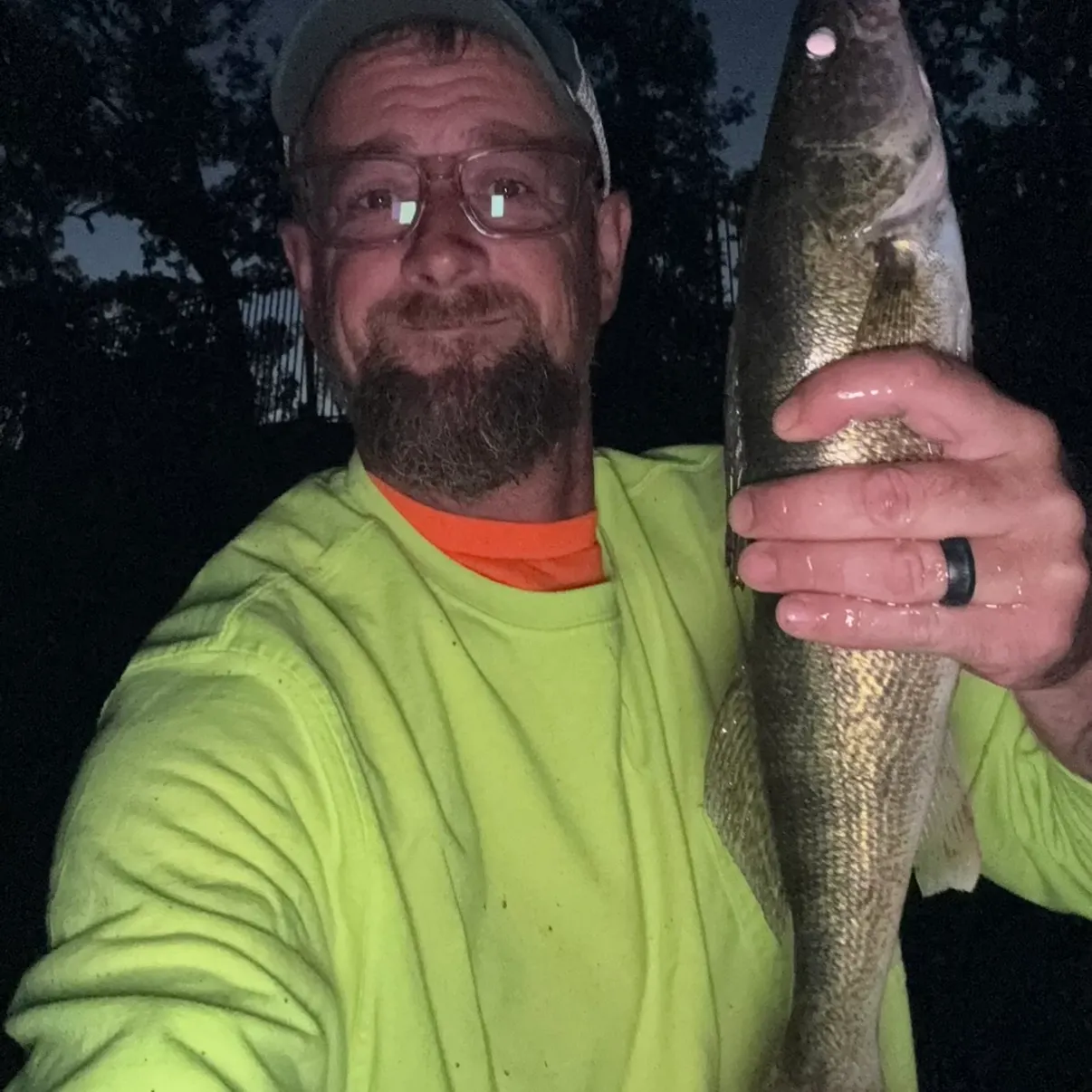 Walleye caught on Fishbrain