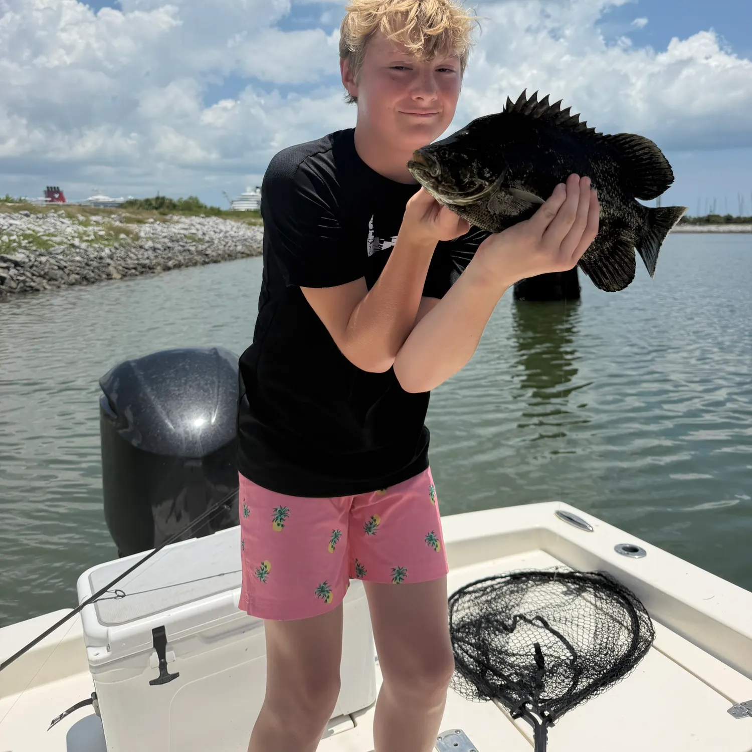 The most recent Atlantic tripletail catches on Fishbrain