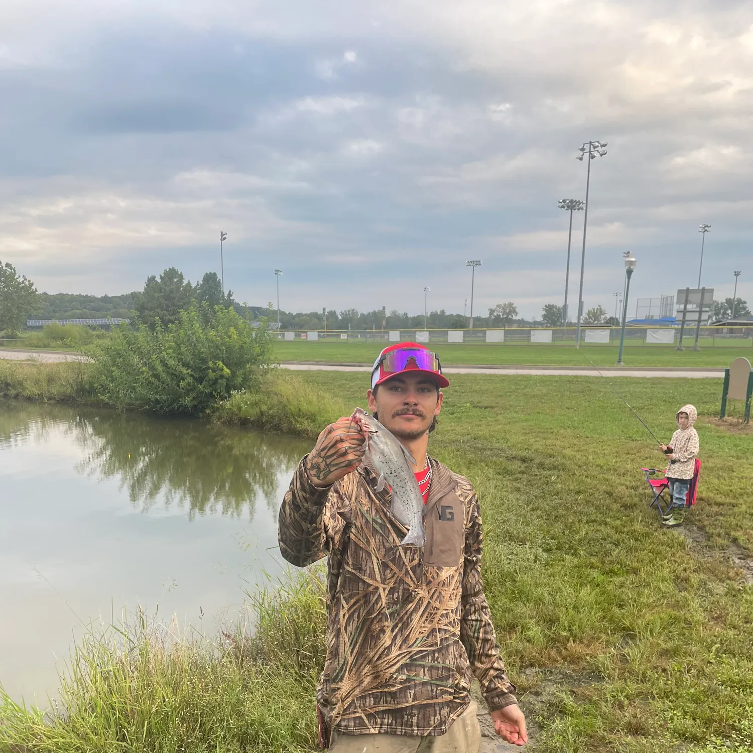 Channel catfish caught on Fishbrain