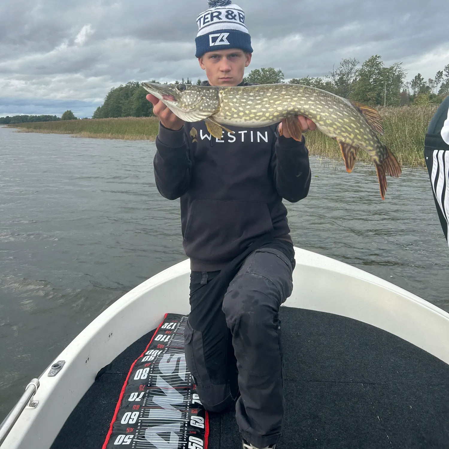 Northern pike caught on Fishbrain
