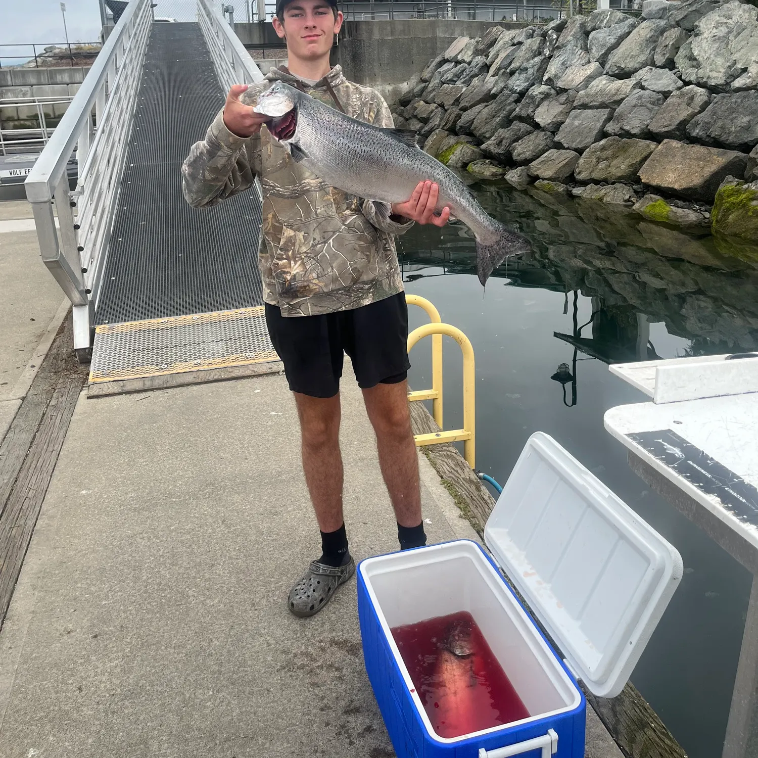 recently logged catches