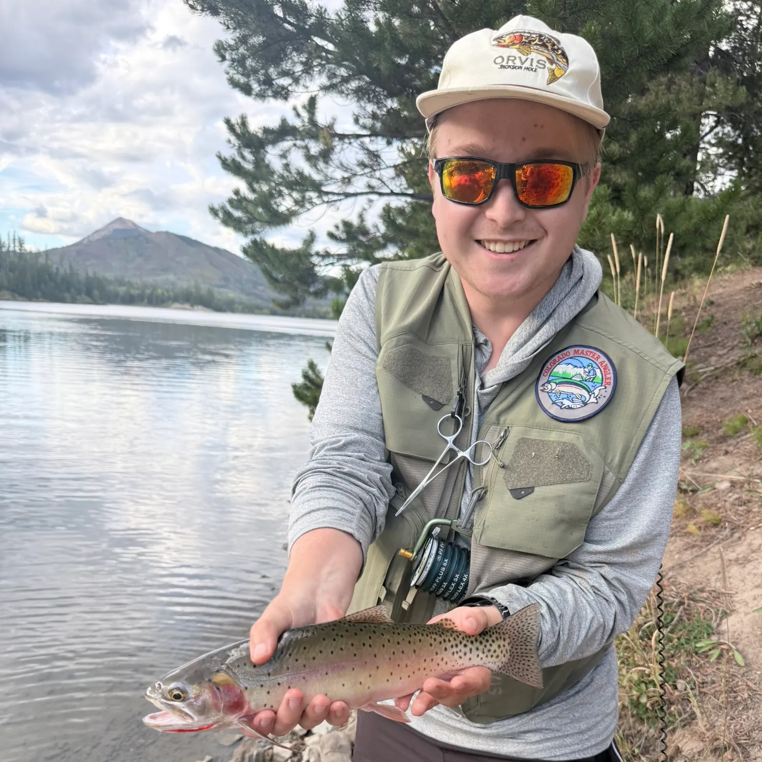 Cutthroat trout caught on Fishbrain