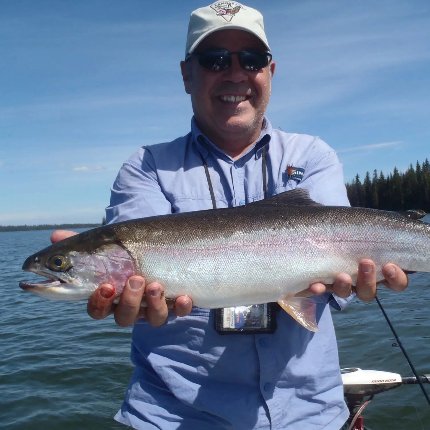 Rainbow trout caught on Fishbrain