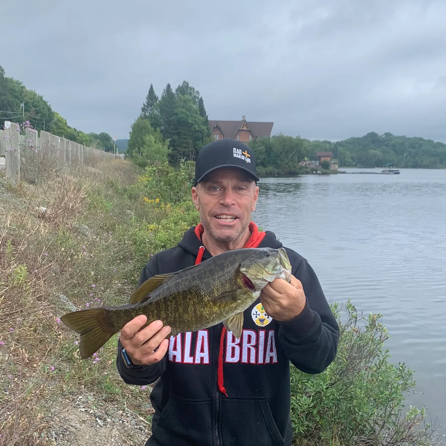 Smallmouth bass caught on Fishbrain