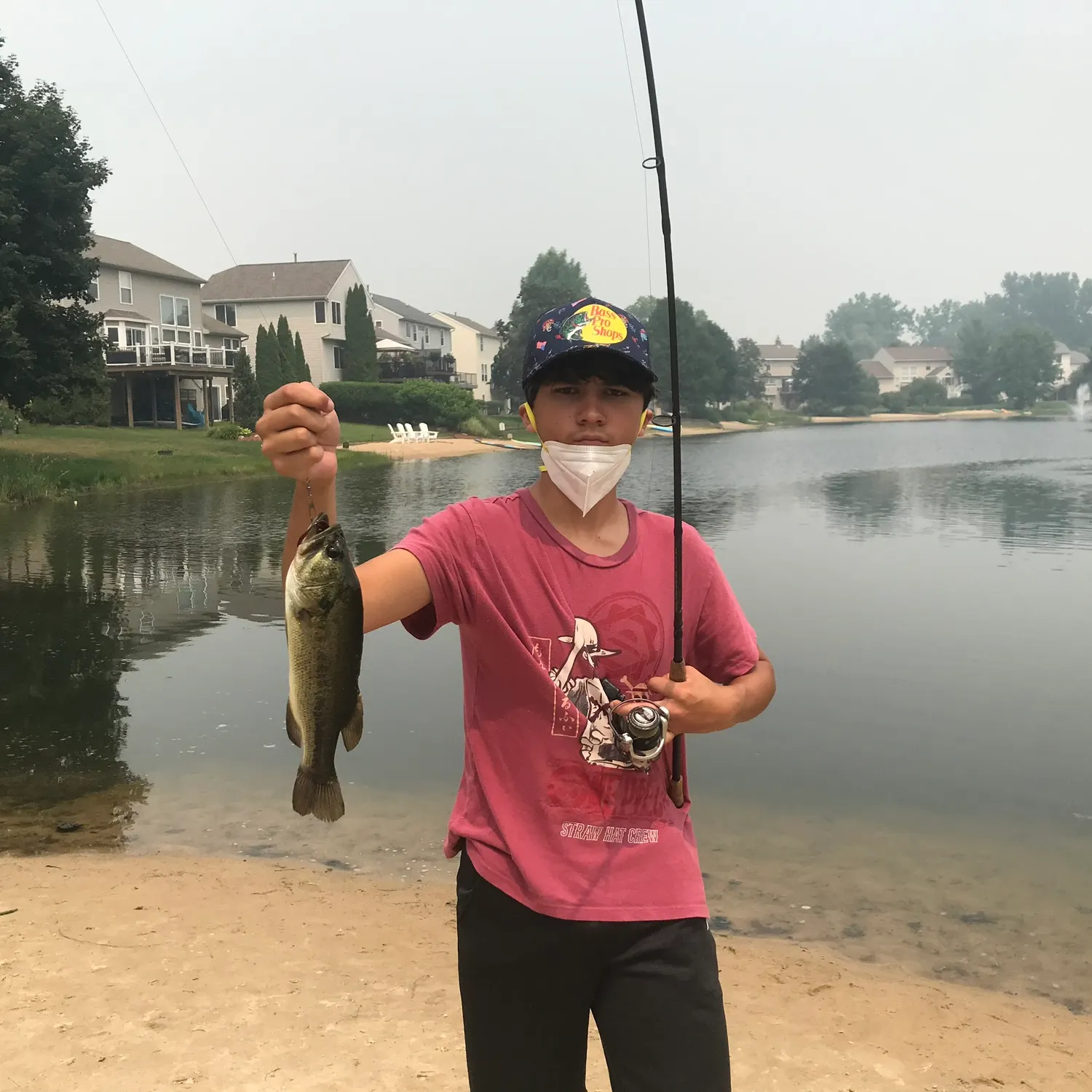 Smallmouth bass caught on Fishbrain