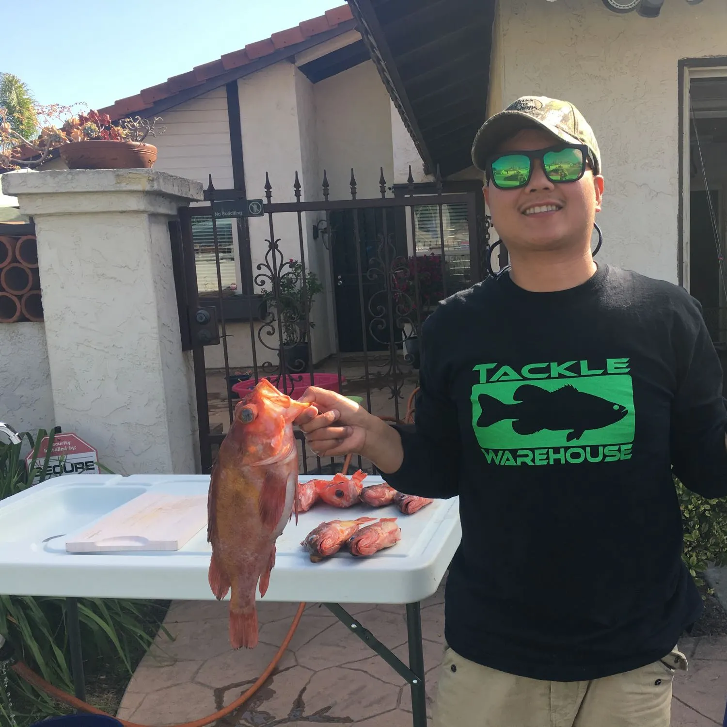 recently logged catches