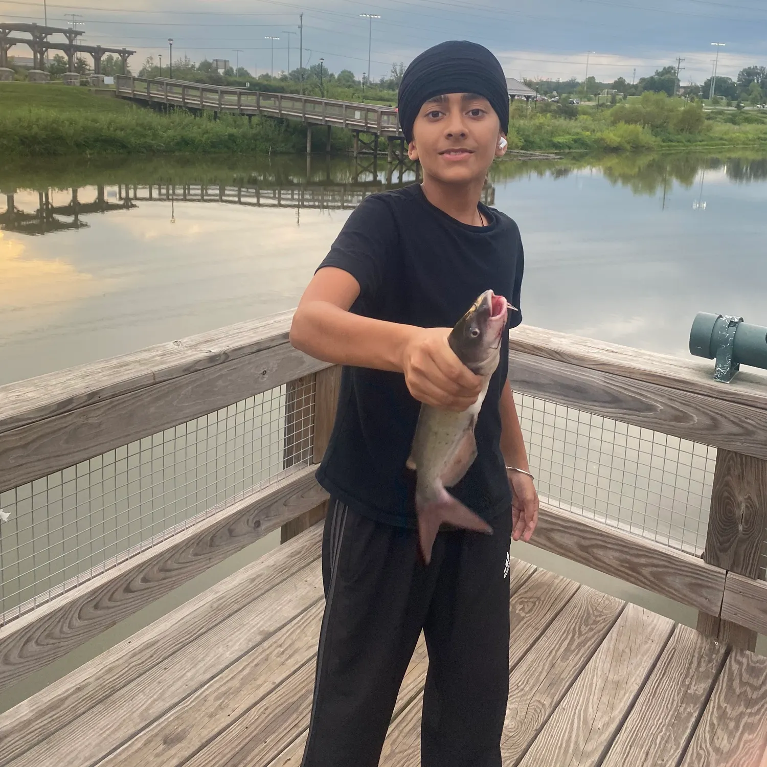 Channel catfish caught on Fishbrain