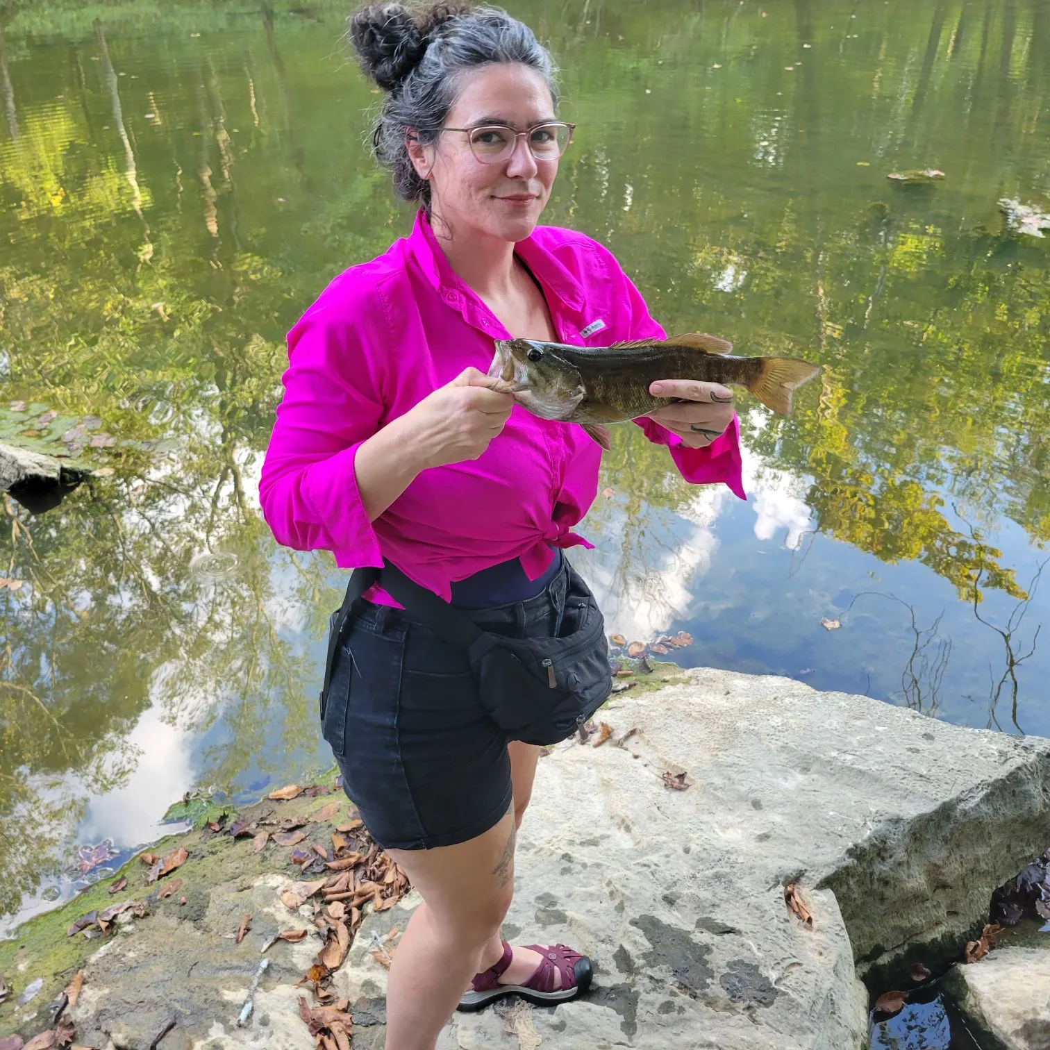 Smallmouth bass caught on Fishbrain
