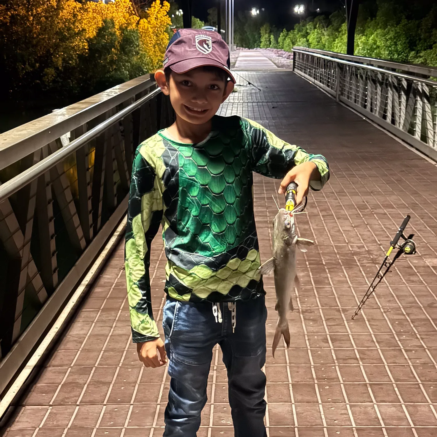 The most recent Blue salmon catfish catches on Fishbrain