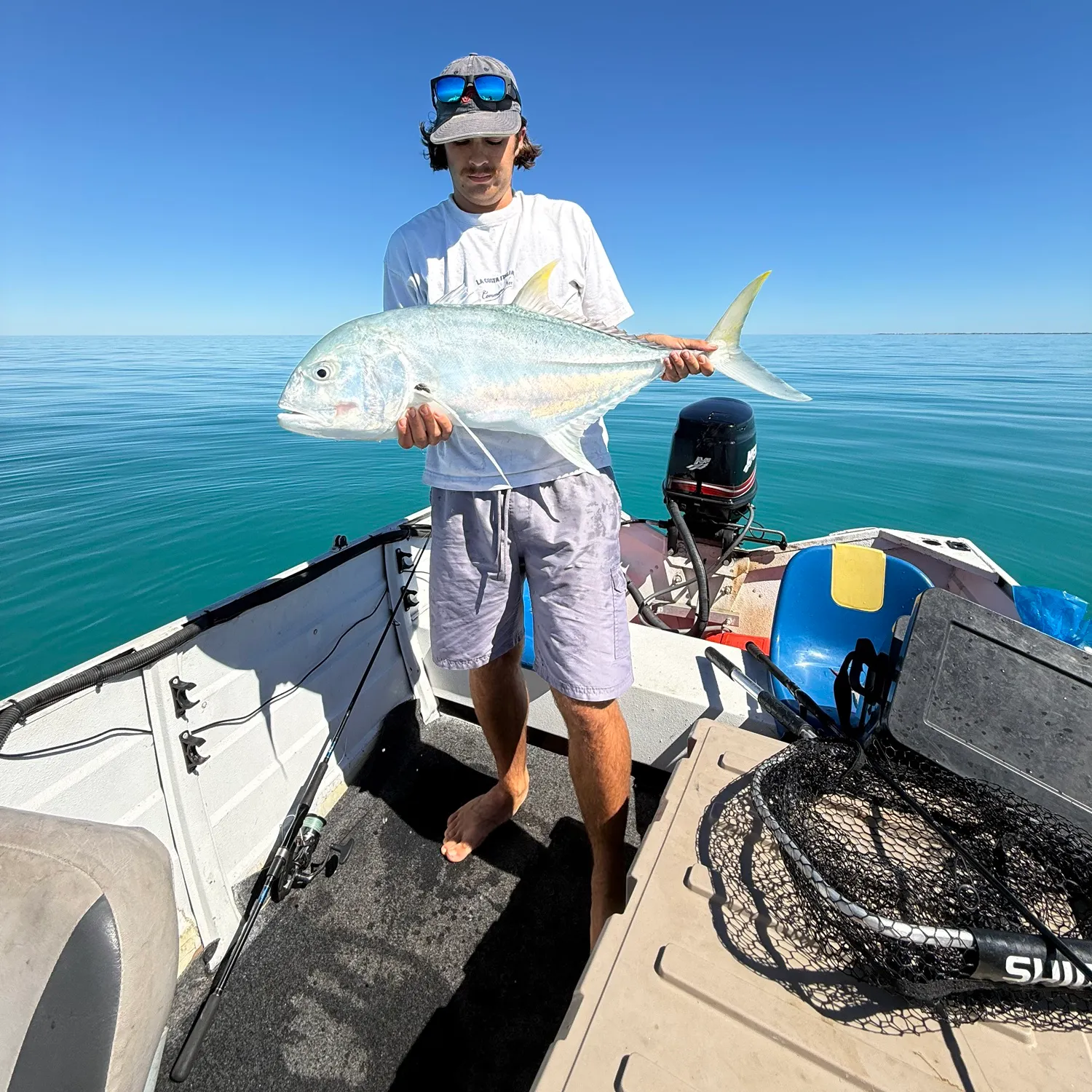 The most recent Brassy trevally catches on Fishbrain