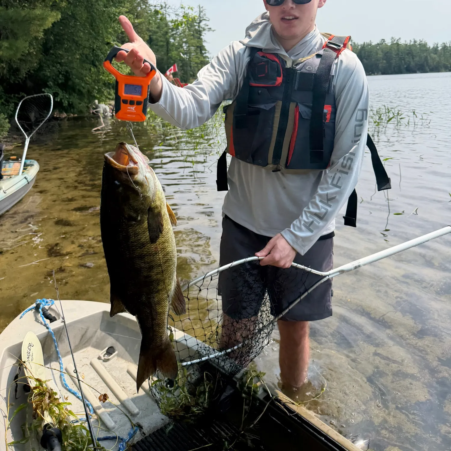 Smallmouth bass caught on Fishbrain