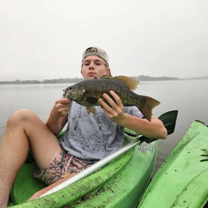 Smallmouth bass caught on Fishbrain