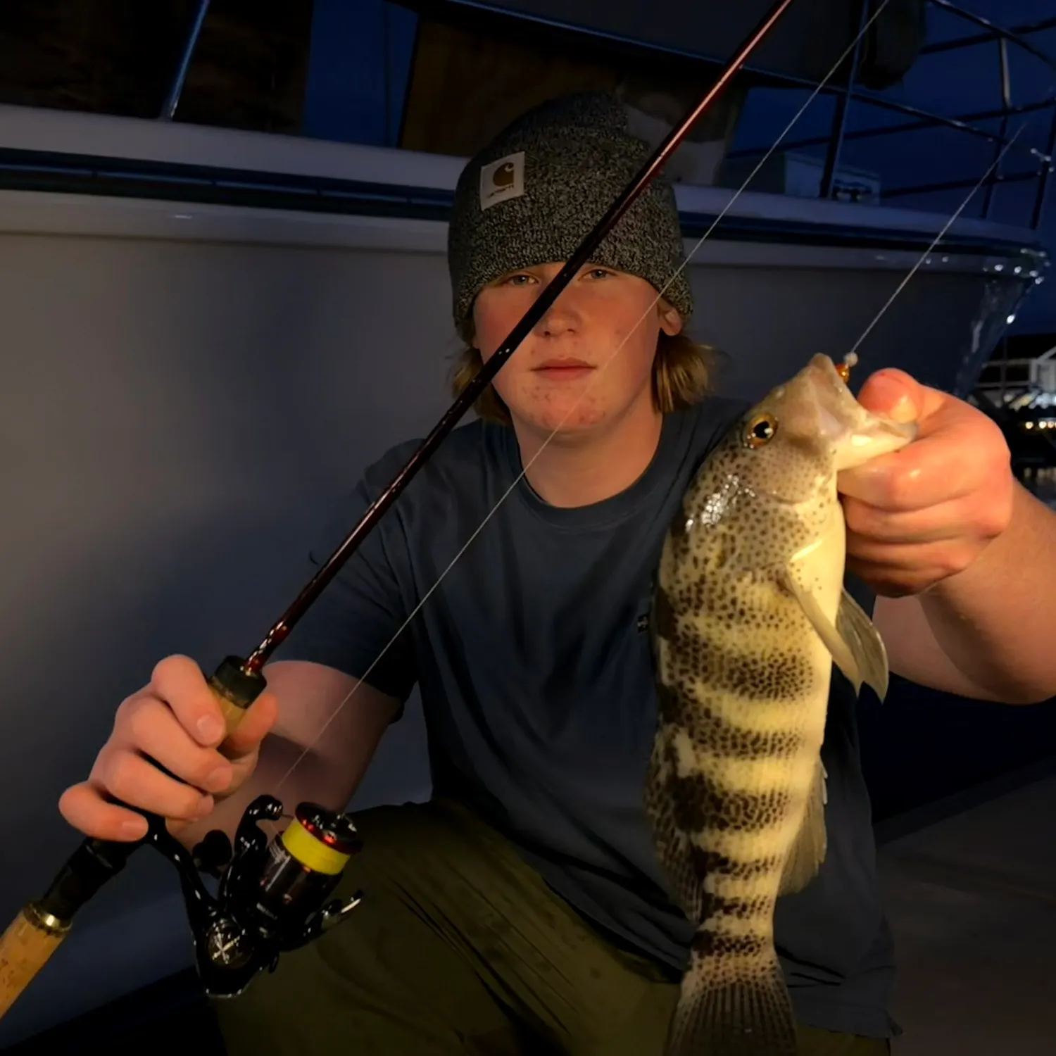 recently logged catches