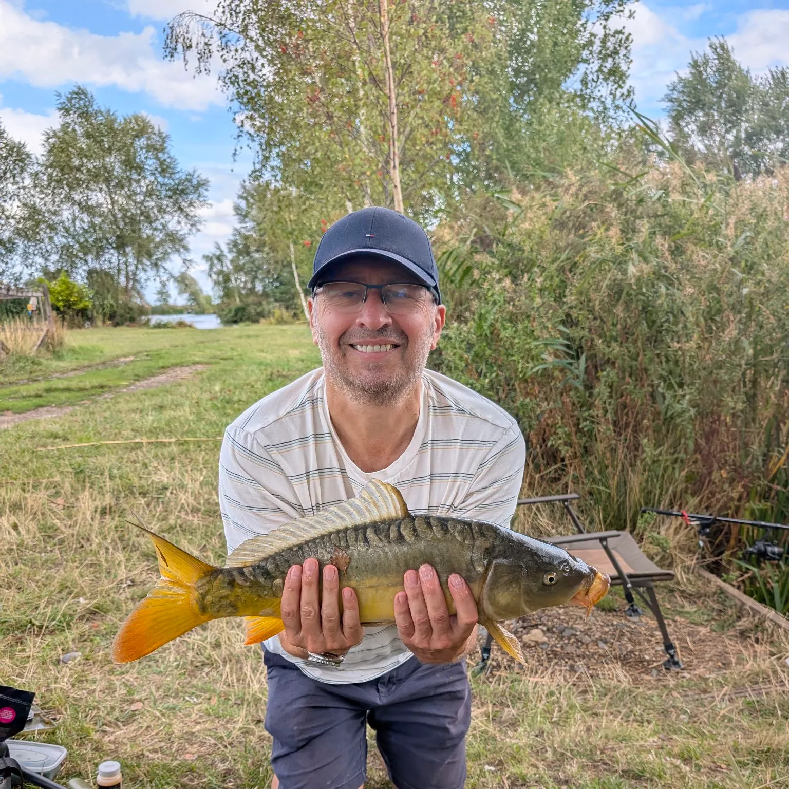 Mirror carp caught on Fishbrain