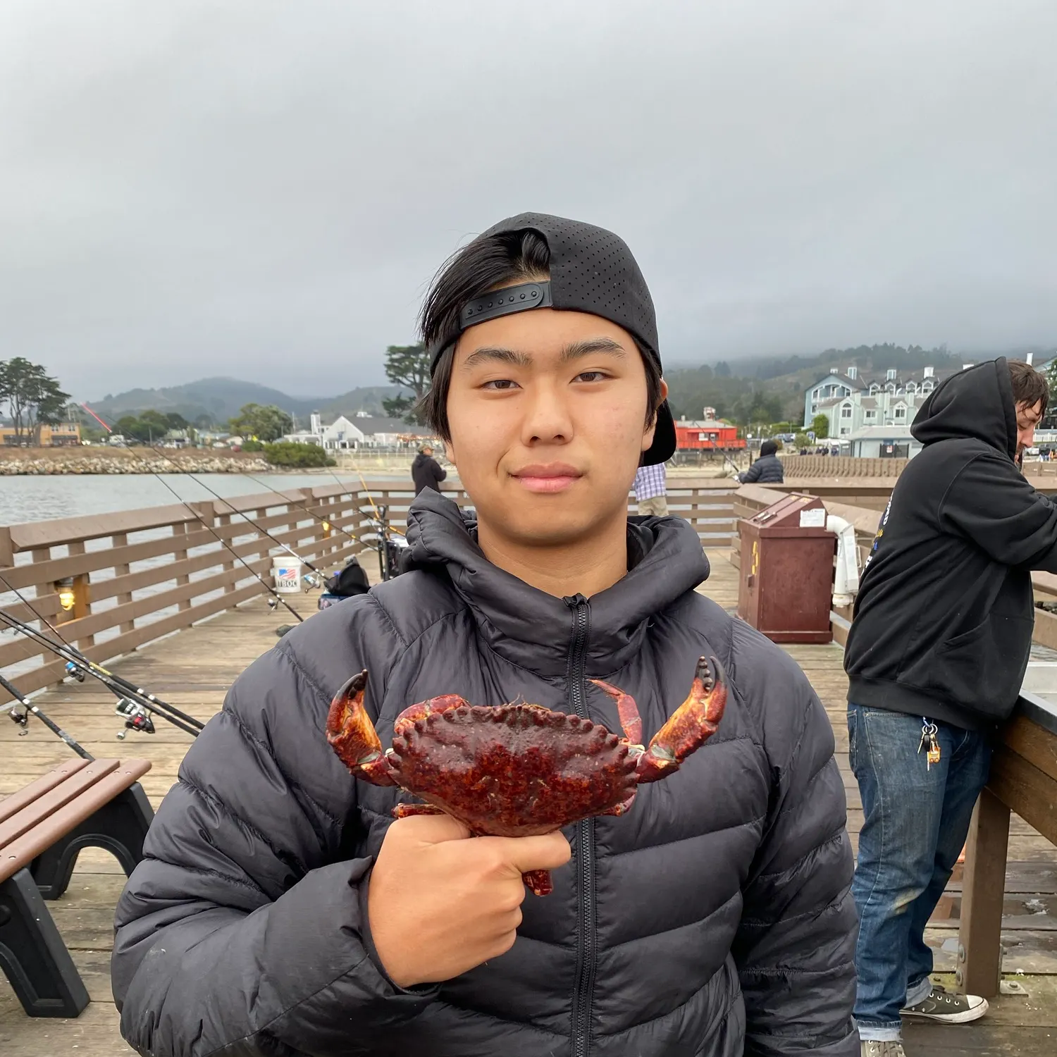 Red rock crab caught on Fishbrain