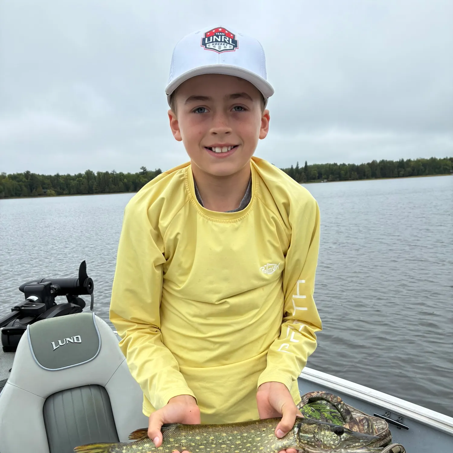 Northern pike caught on Fishbrain