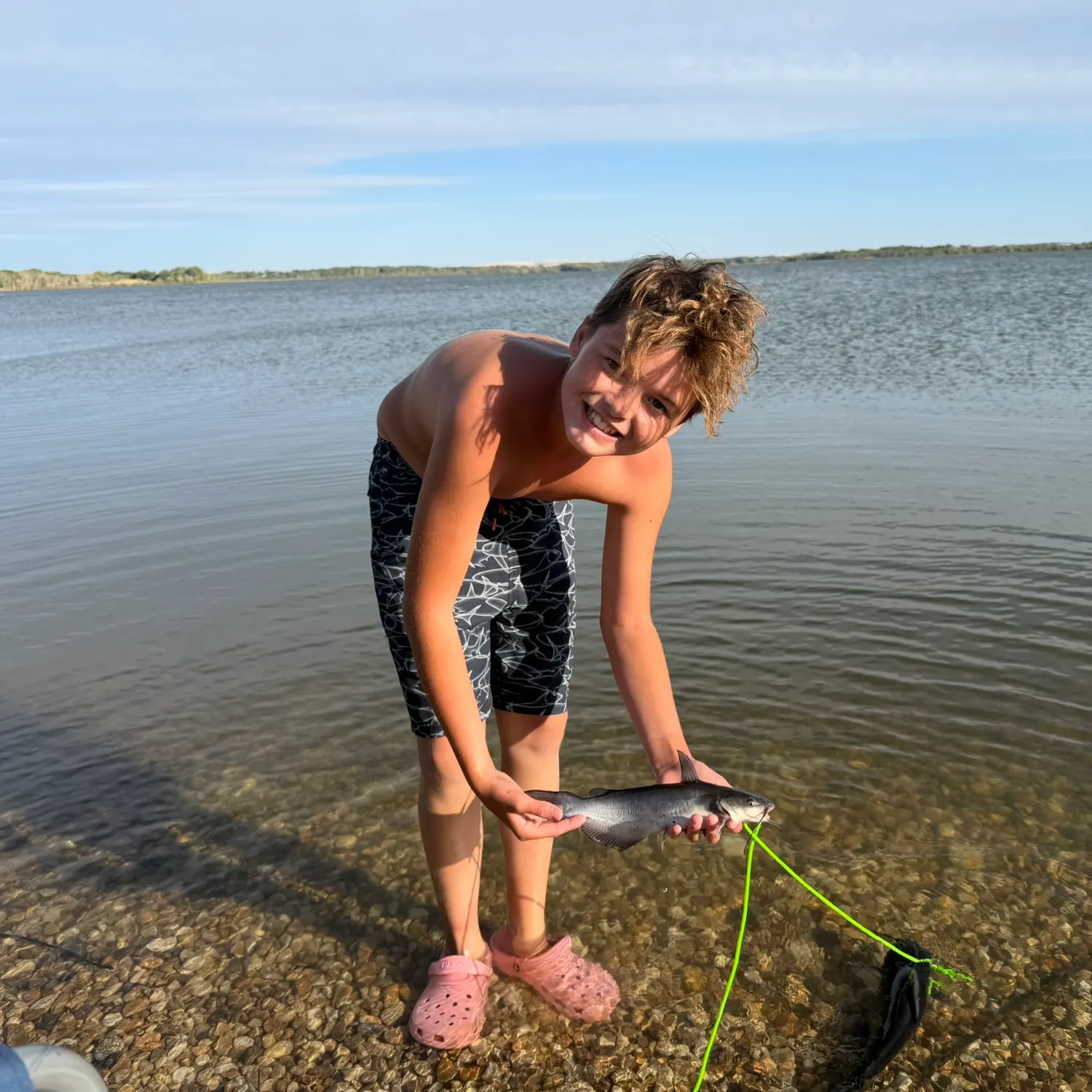 Channel catfish caught on Fishbrain