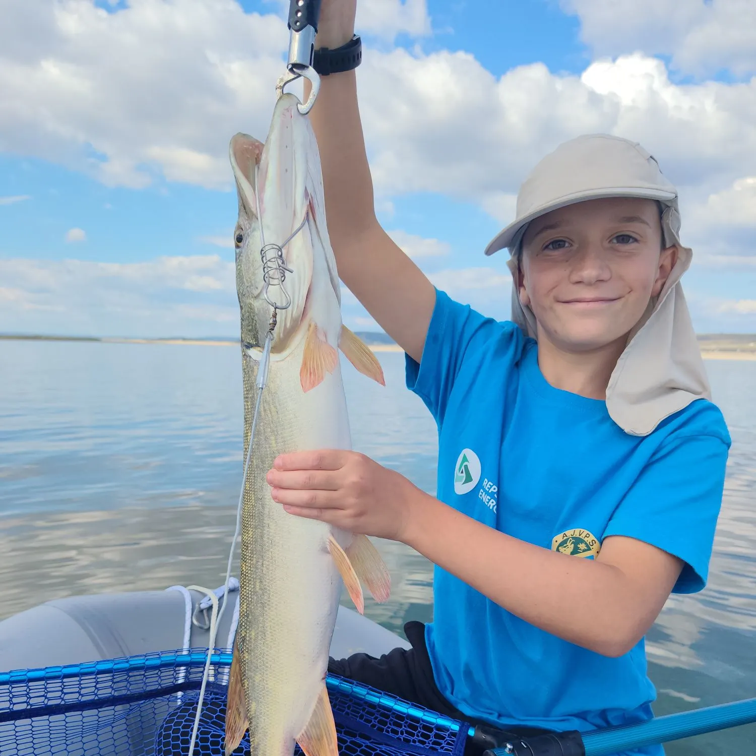Northern pike caught on Fishbrain