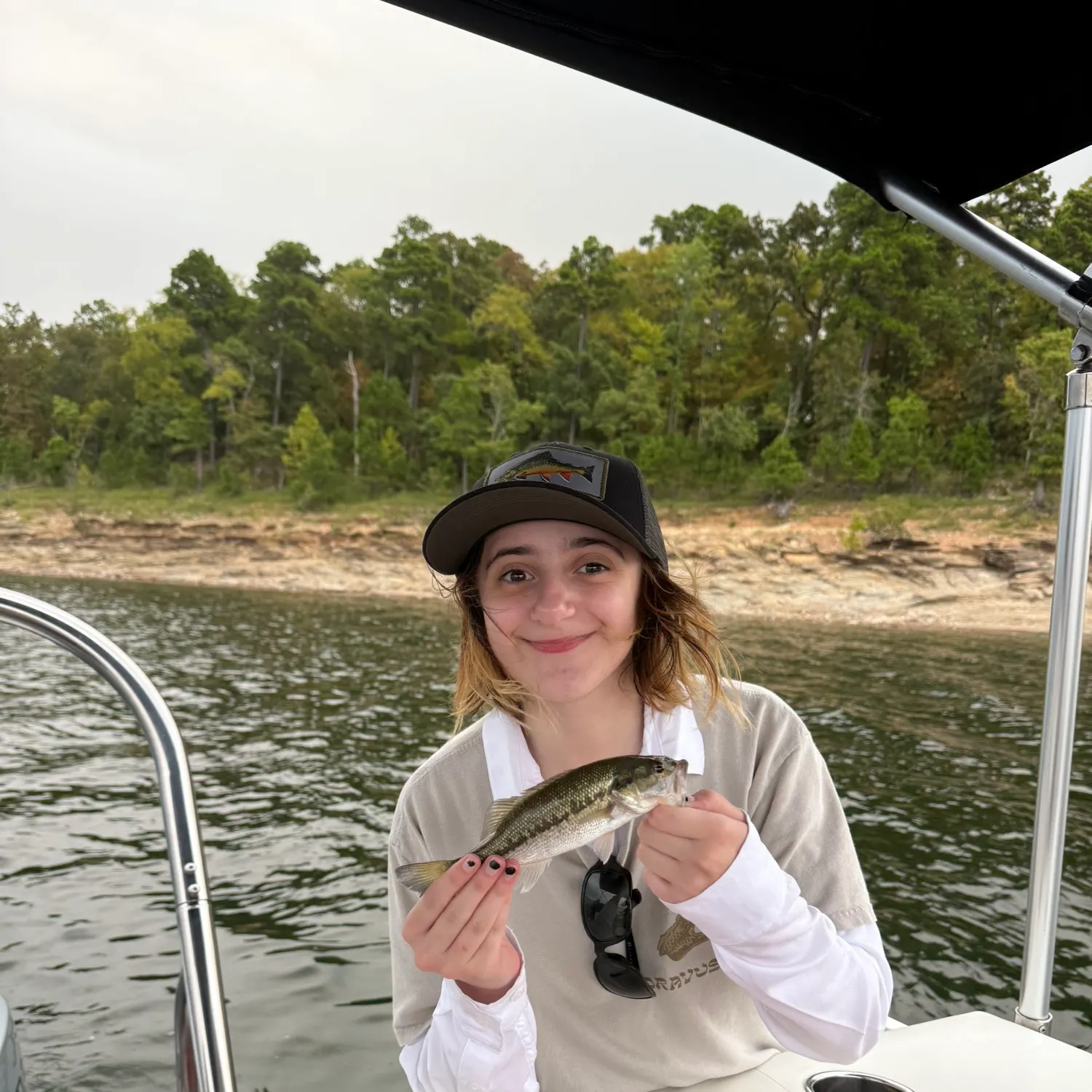 Spotted bass caught on Fishbrain