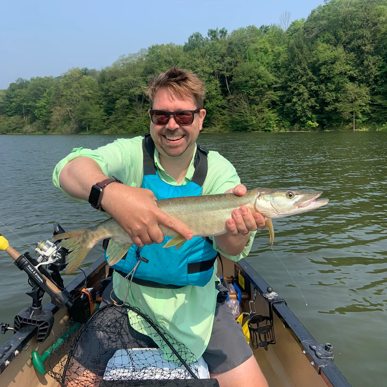 recently logged catches
