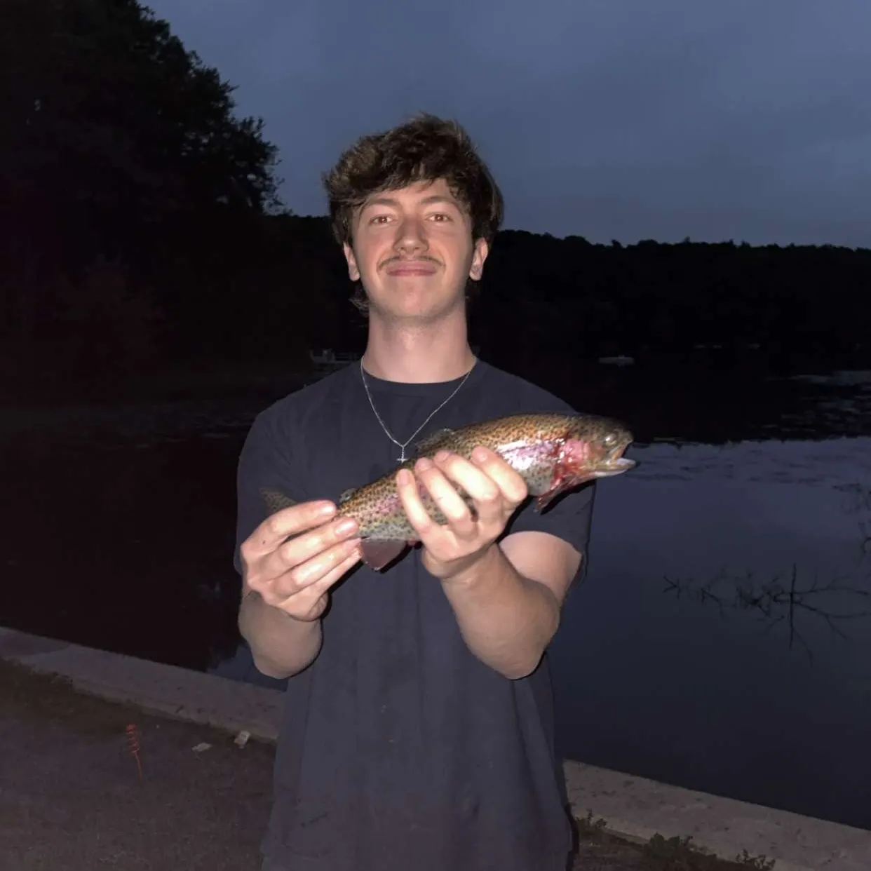 Rainbow trout caught on Fishbrain