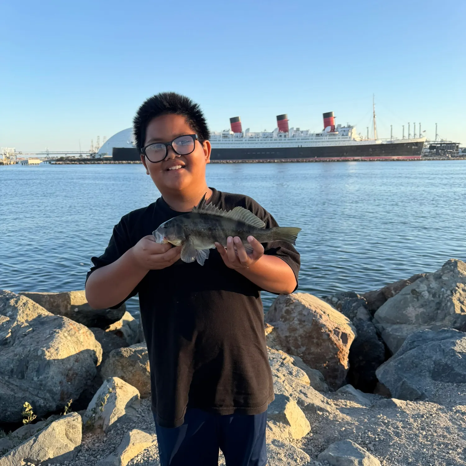 The most recent Barred sand bass catches on Fishbrain