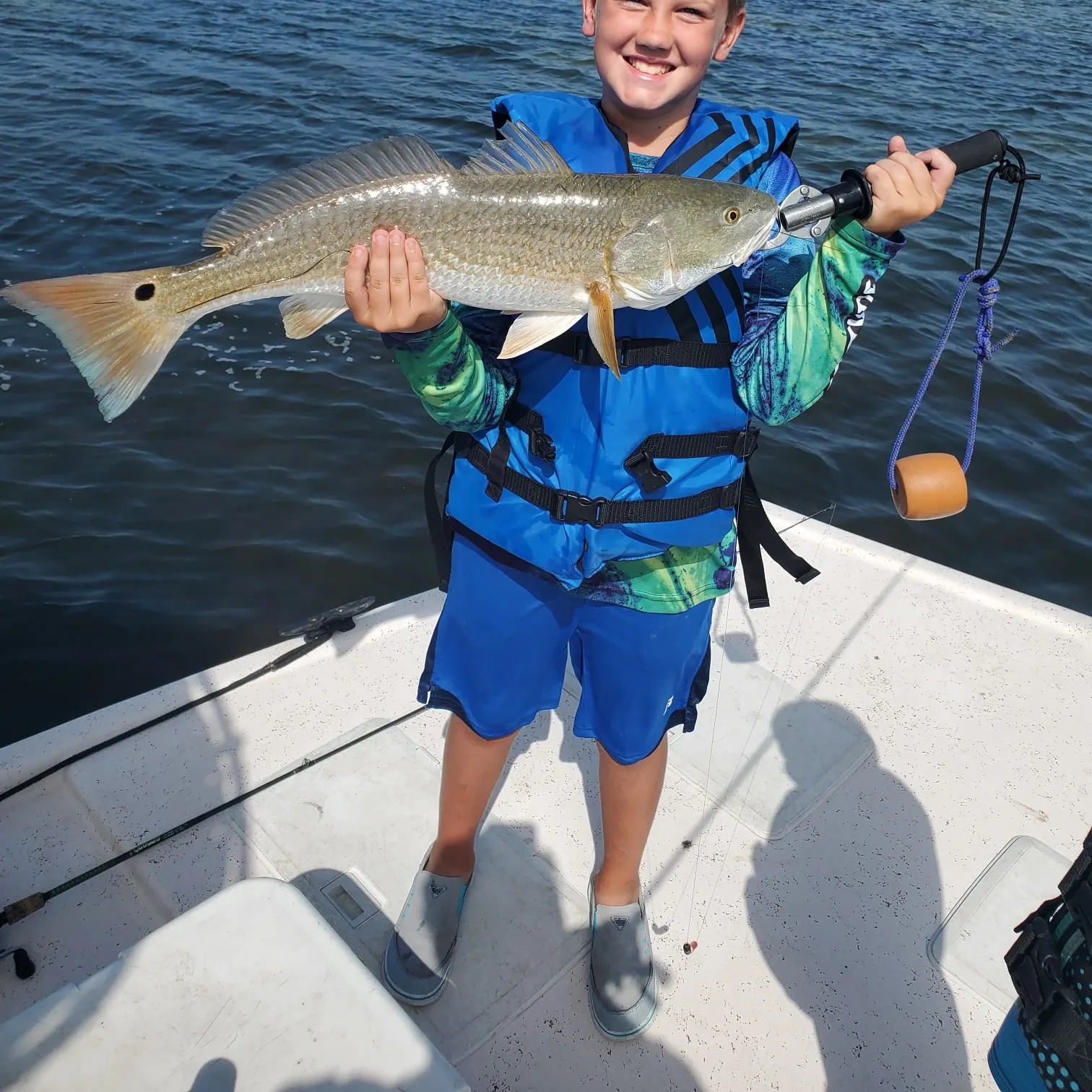 Red drum caught on Fishbrain