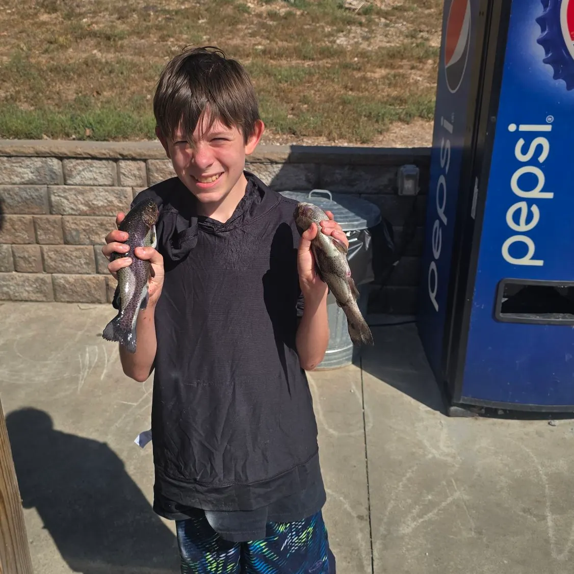 Rainbow trout caught on Fishbrain