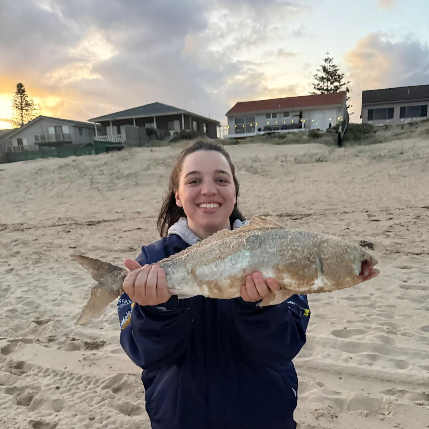 Chinook salmon caught on Fishbrain