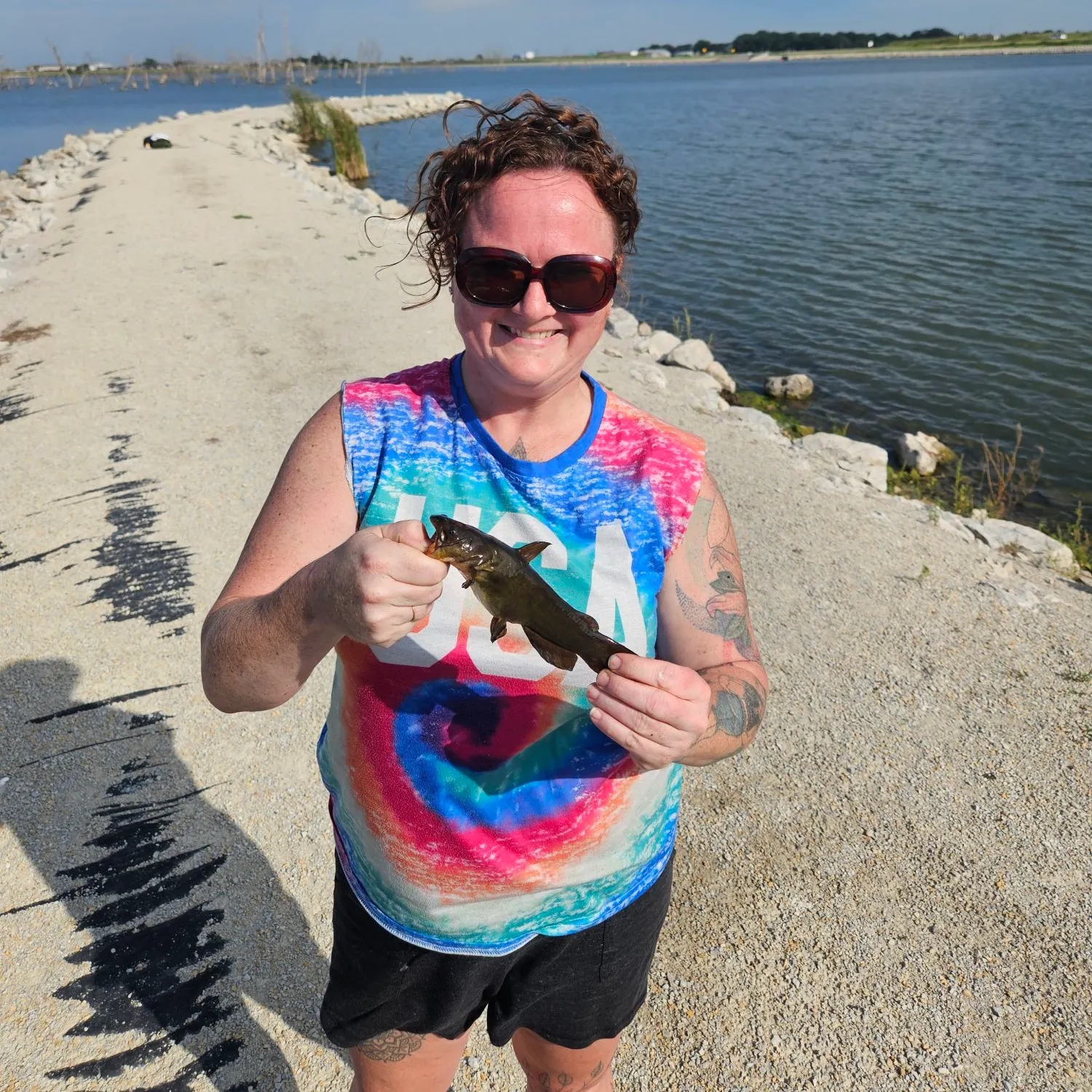 Black bullhead caught on Fishbrain