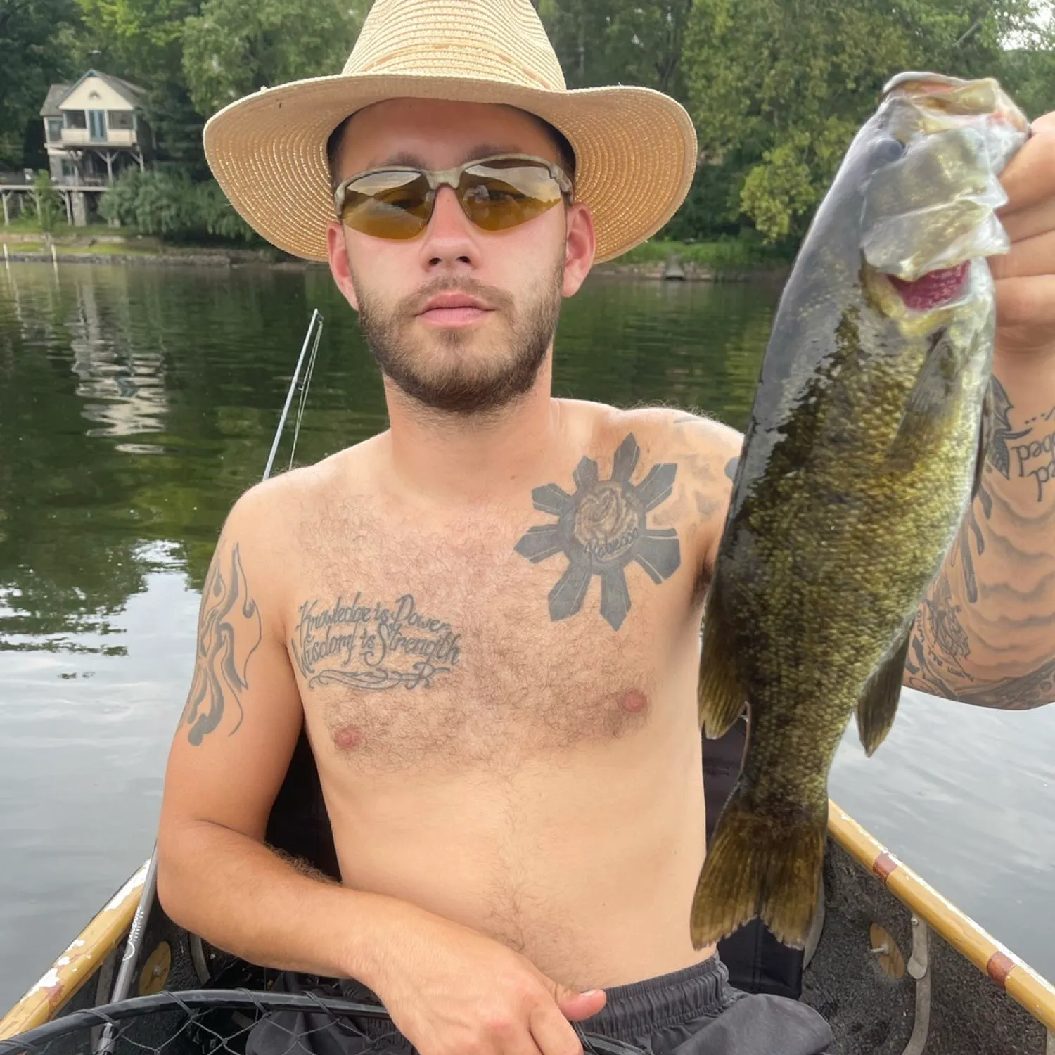 recently logged catches