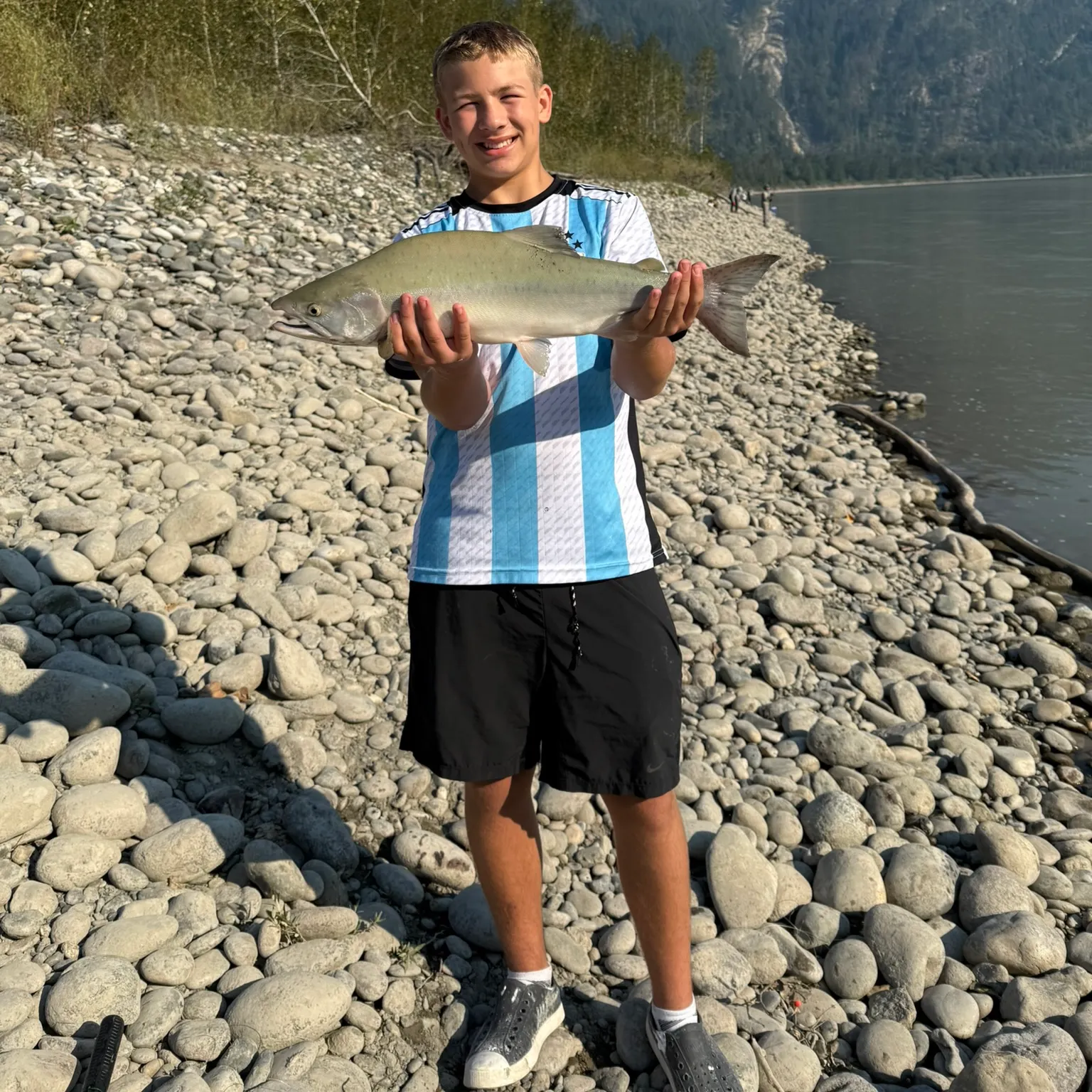The most recent Pink salmon catches on Fishbrain