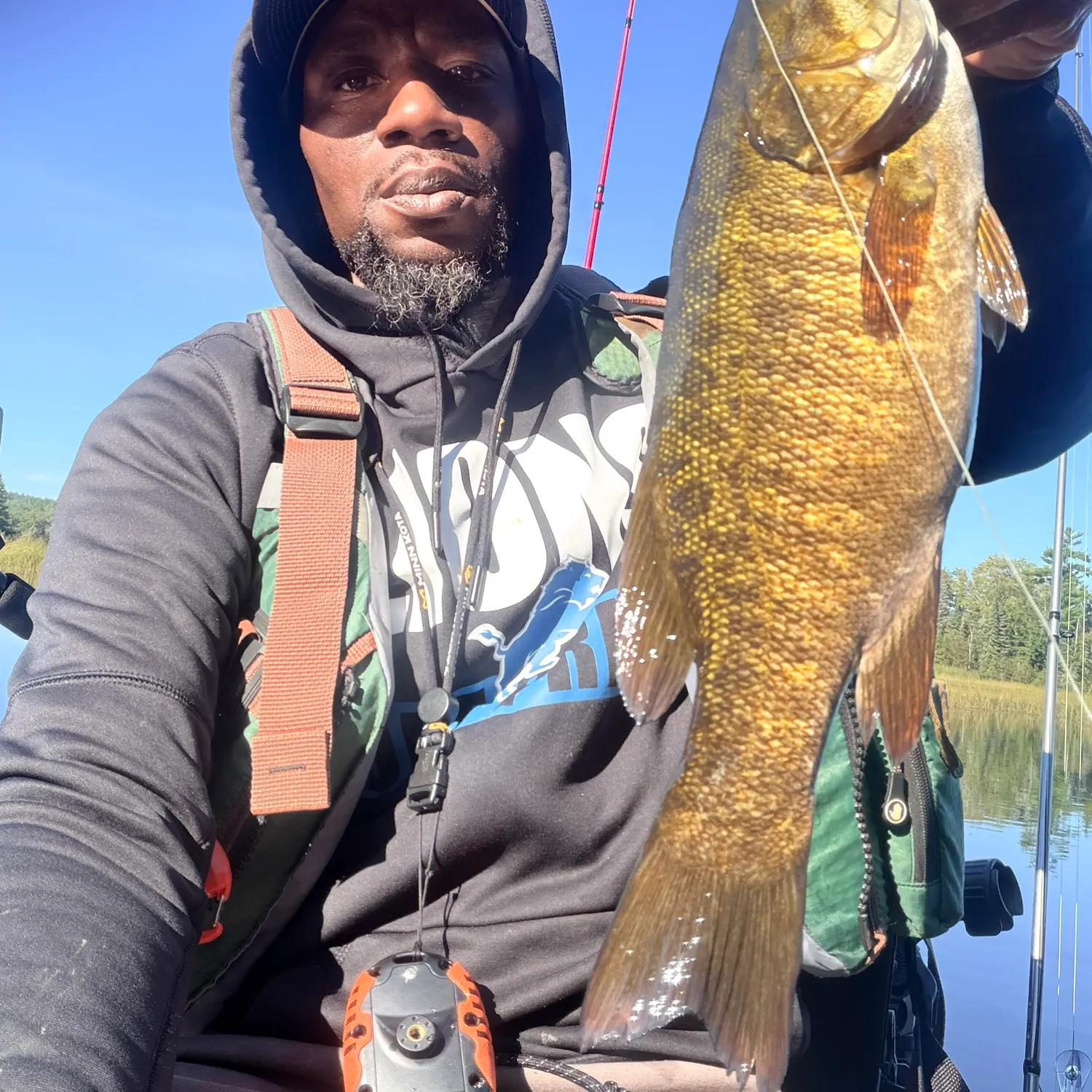 Smallmouth bass caught on Fishbrain