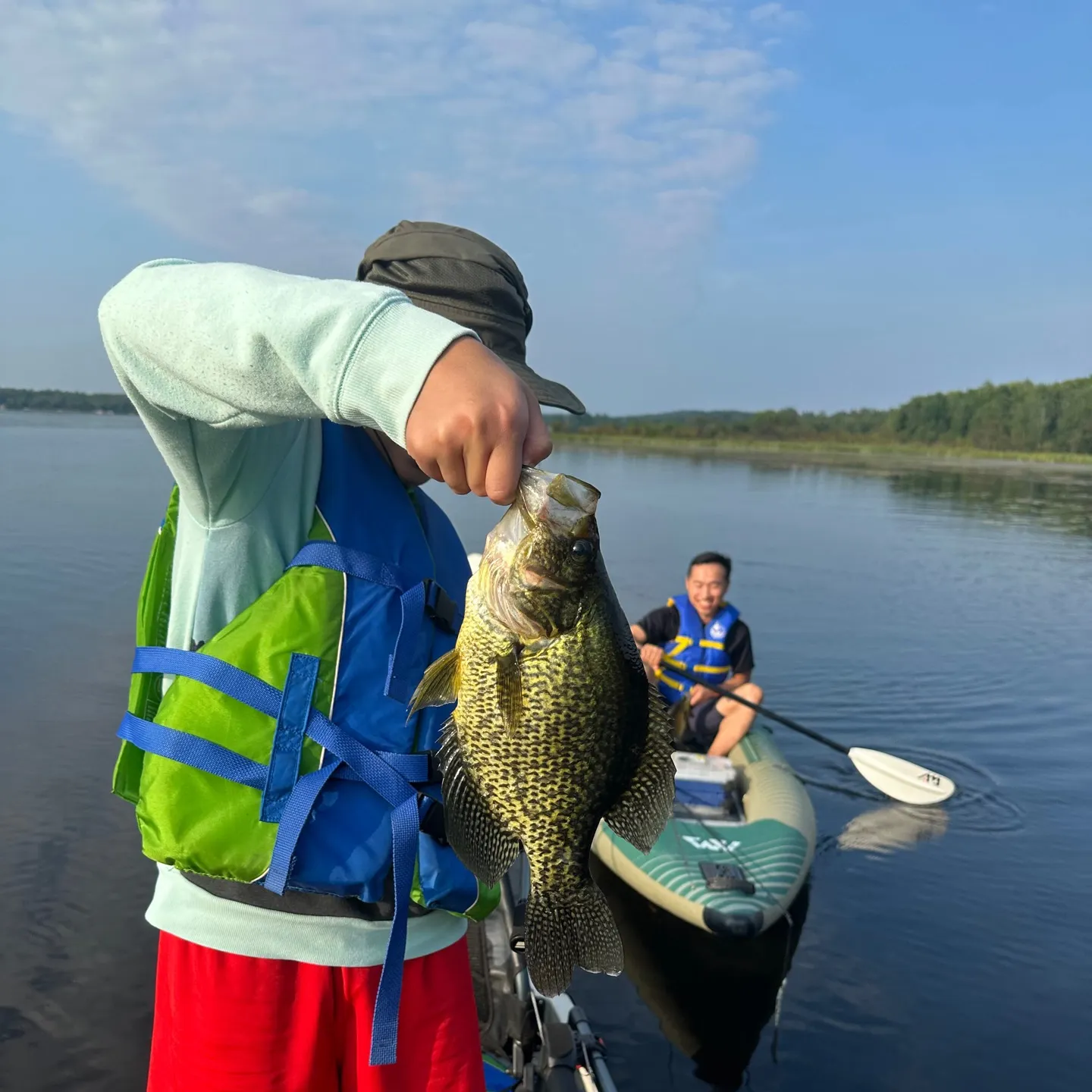 Black crappie caught on Fishbrain