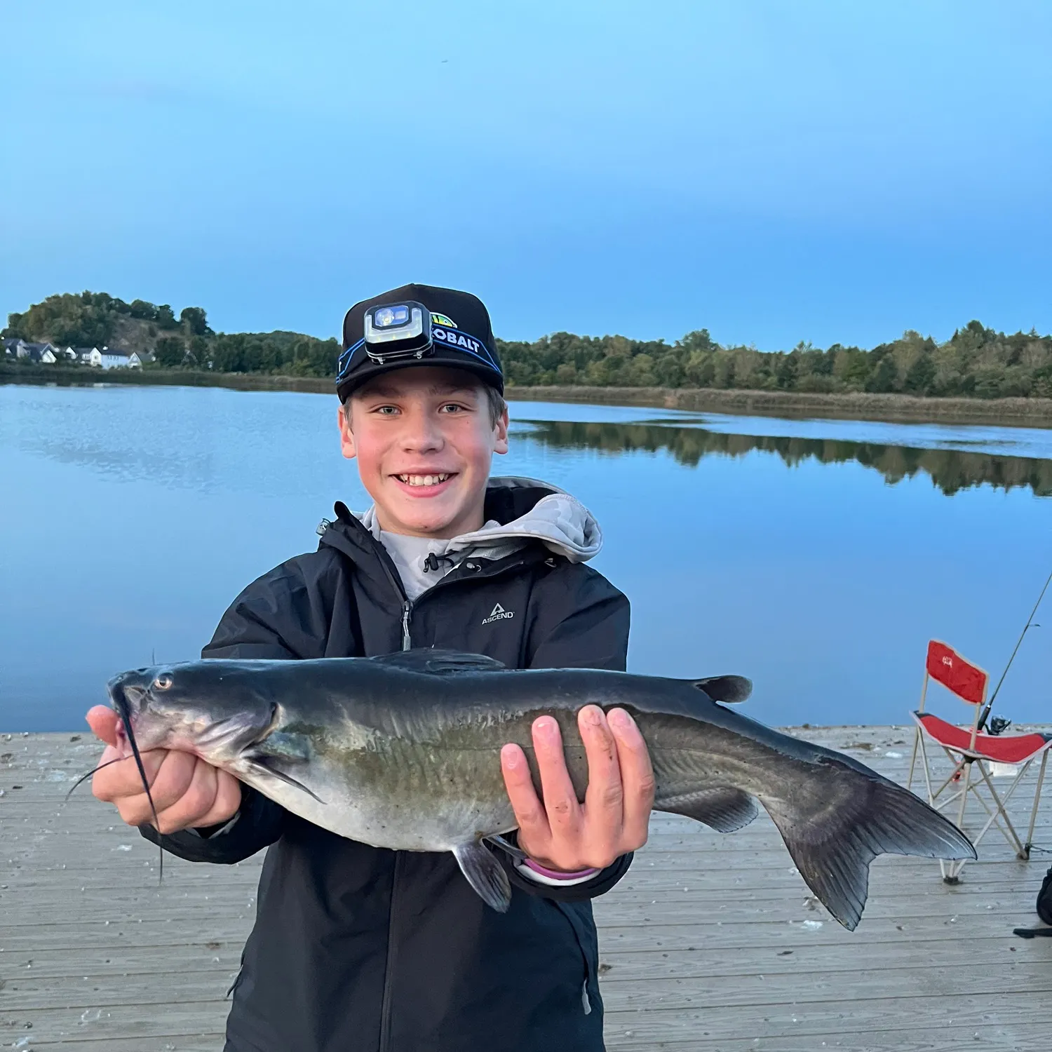 Channel catfish caught on Fishbrain
