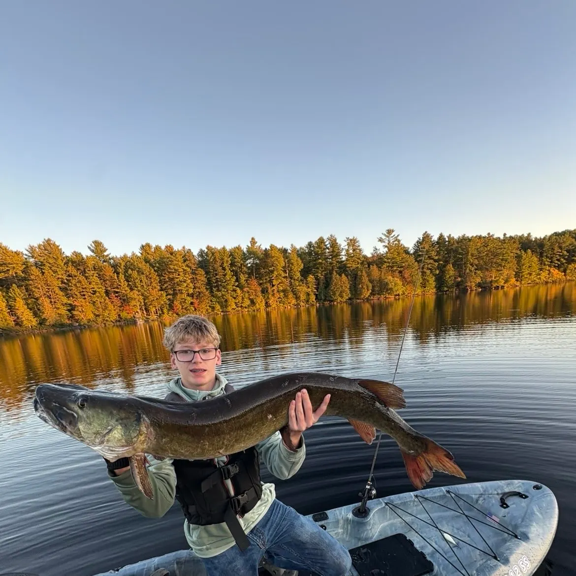Muskie caught on Fishbrain