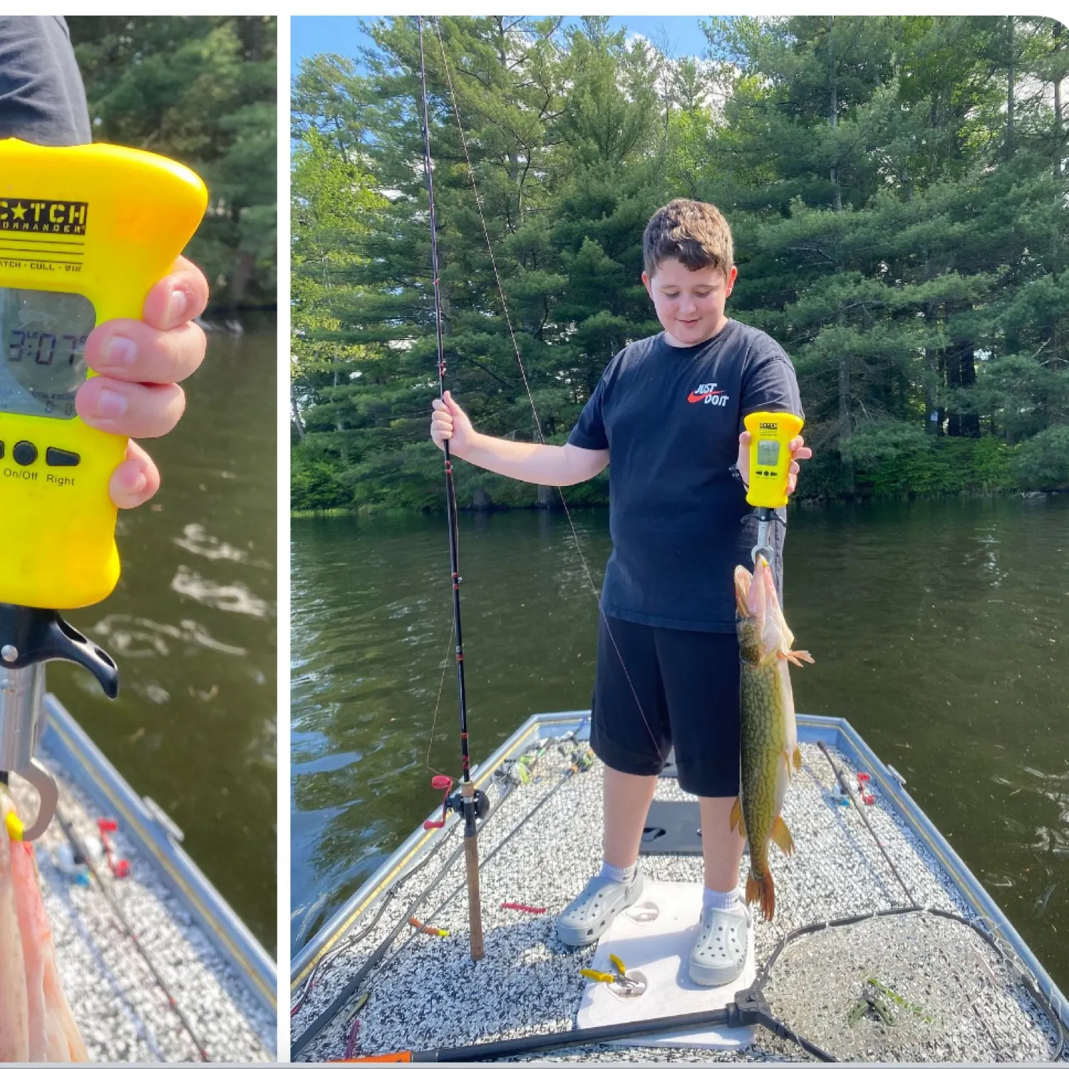 recently logged catches