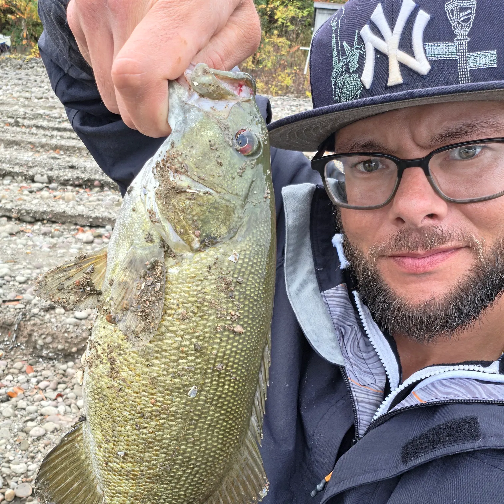 Smallmouth bass caught on Fishbrain