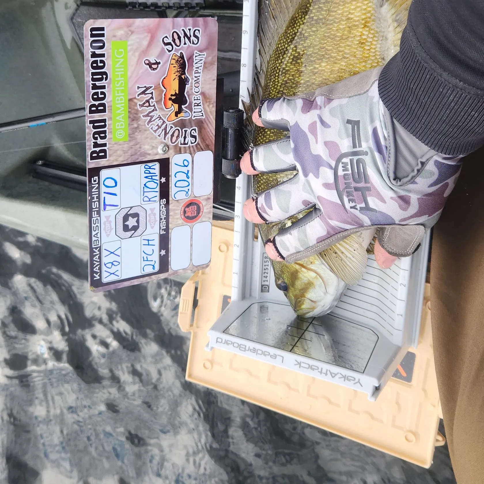 recently logged catches